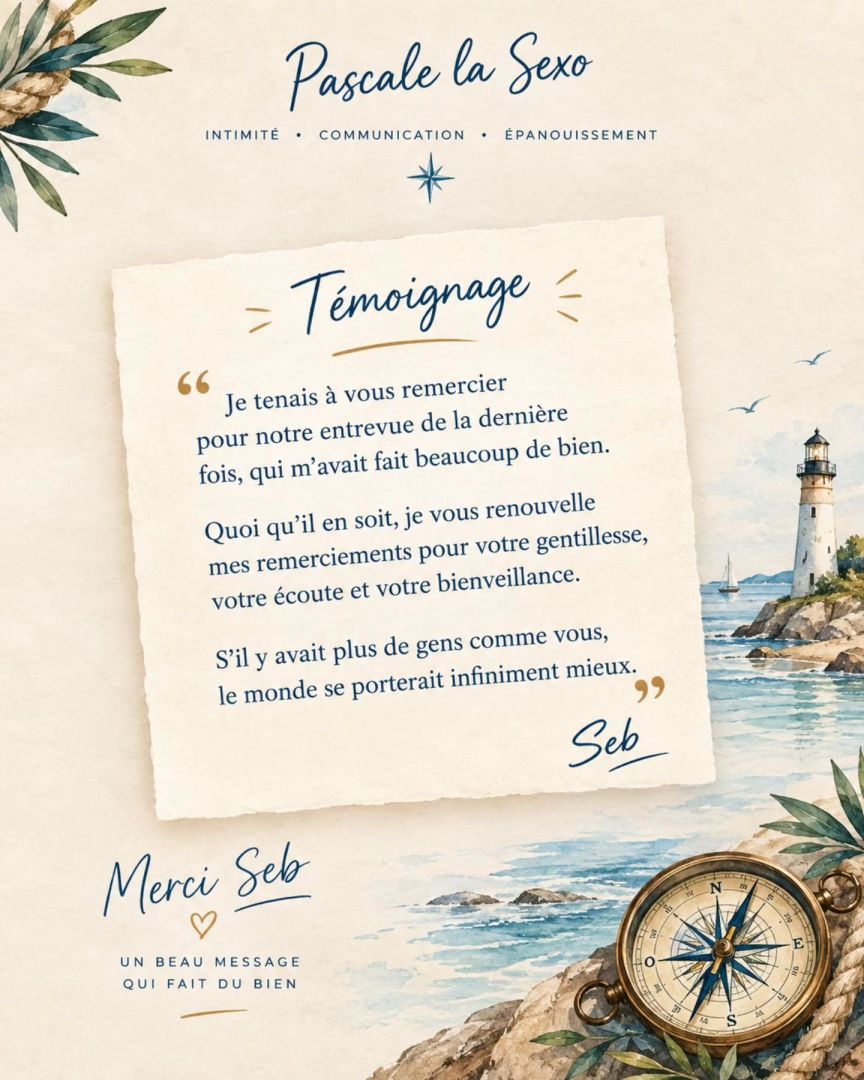 💙 Un message qui me touche profondément. Accompagner une personne, c’est lui offrir un espace où…
